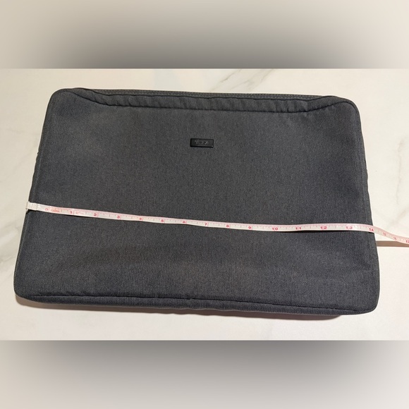 Tumi Black Laptop Sleeve with Subtle Logo - Picture 4 of 7